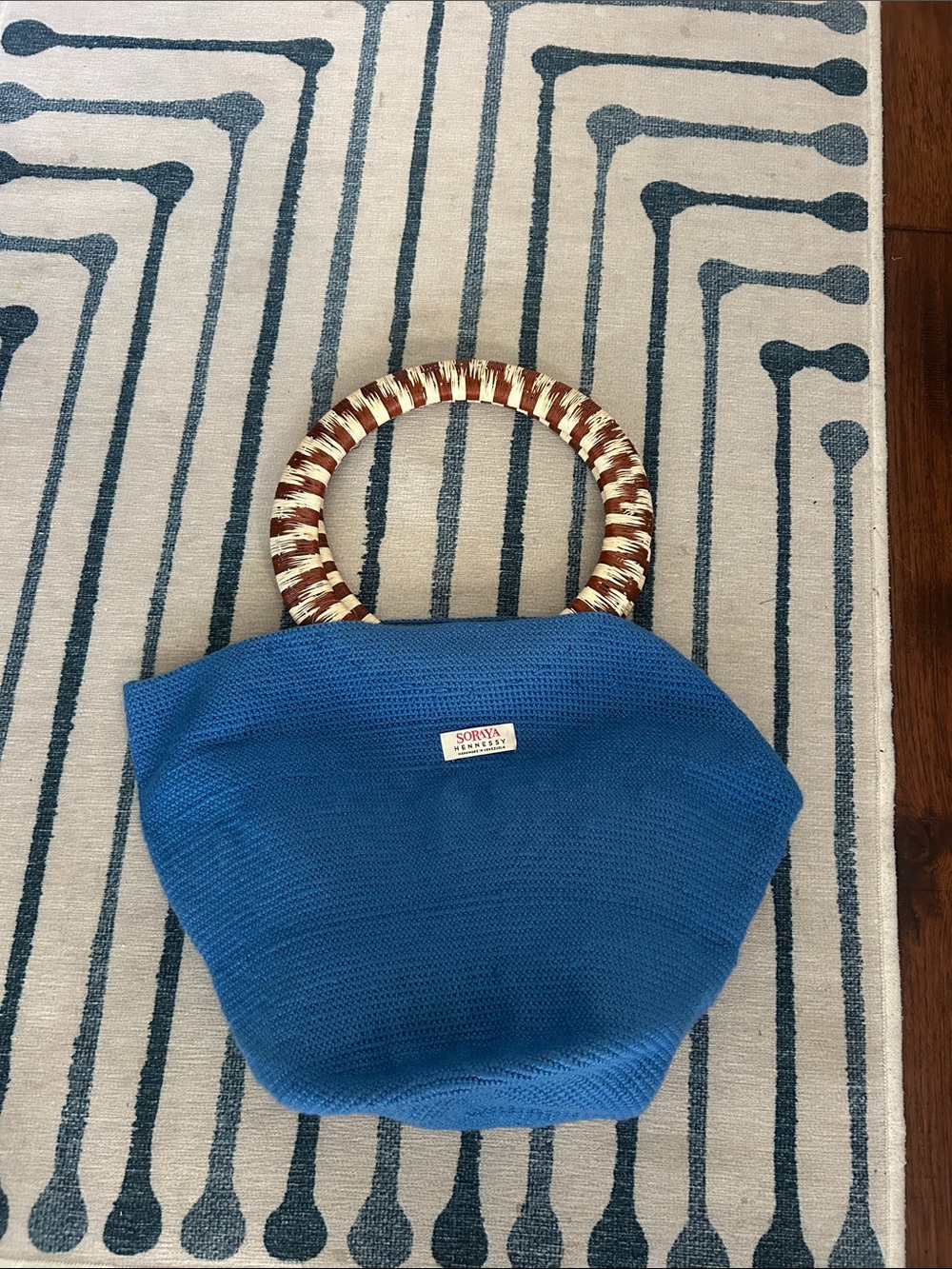 Anthropologie Soraya Hennessy crochet summer bag